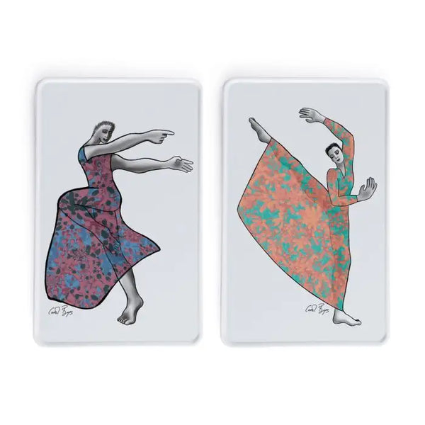 Dancer PLATTER RECTANGLE SET OF 2