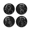 Compelling SIDE PLATE SET OF 4