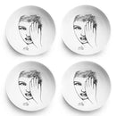 Eye For Detail CEREAL / SOUP BOWL SET OF 4