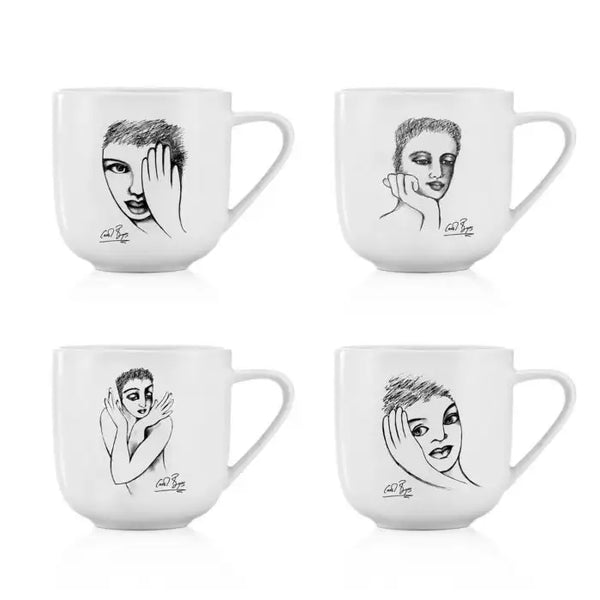Sketchbook MUG SET OF 4