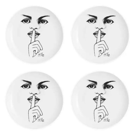 It's A Secret! SIDE PLATE SET OF 4