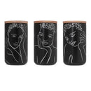 Sketchbook Black Mix CANISTER LARGE SET OF 3