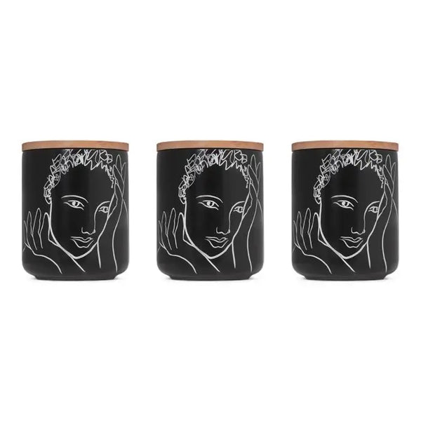 Full Of Grace CANISTER SMALL SET OF 3