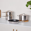 3-ply Stainless Steel 4-piece Cookware Set