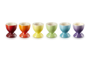 Stoneware Rainbow Set of 6 Egg Cups