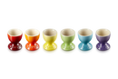 Stoneware Rainbow Set of 6 Egg Cups