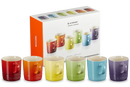 Stoneware Rainbow Set of 6 Seattle 400ml Mugs