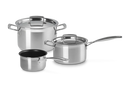 3-ply Stainless Steel 3-piece Cookware Set