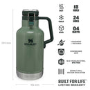 STANLEY CLASSIC GROWLER 1.9L