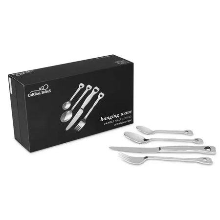 Hanging Wave CUTLERY 24pc SET