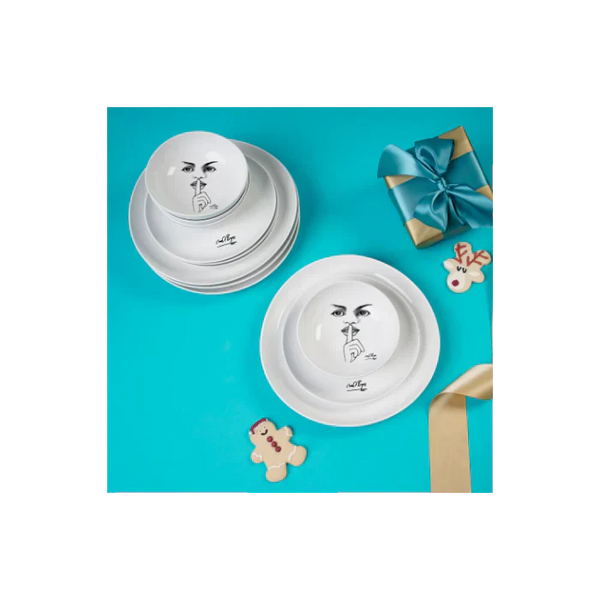 It's A Secret DINNERWARE 12pc SET