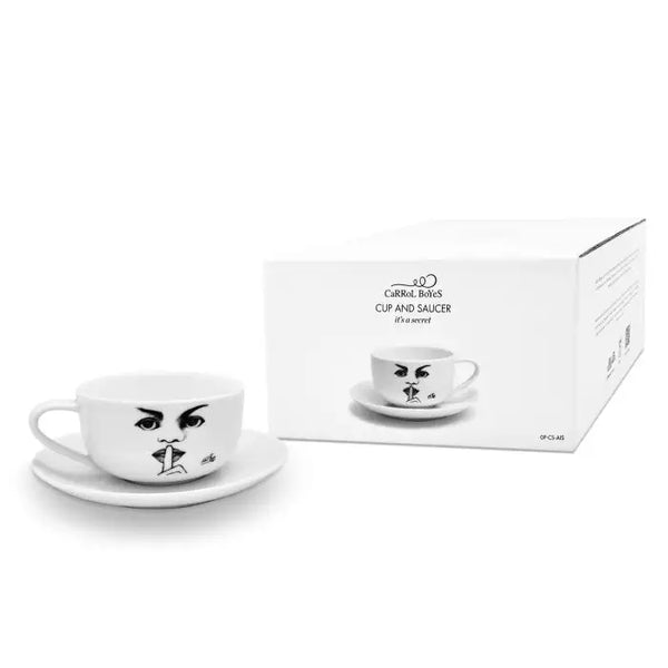 It's A Secret CUP AND SAUCER
