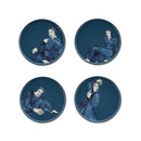 Indigo Blues SIDE PLATE SET OF 4
